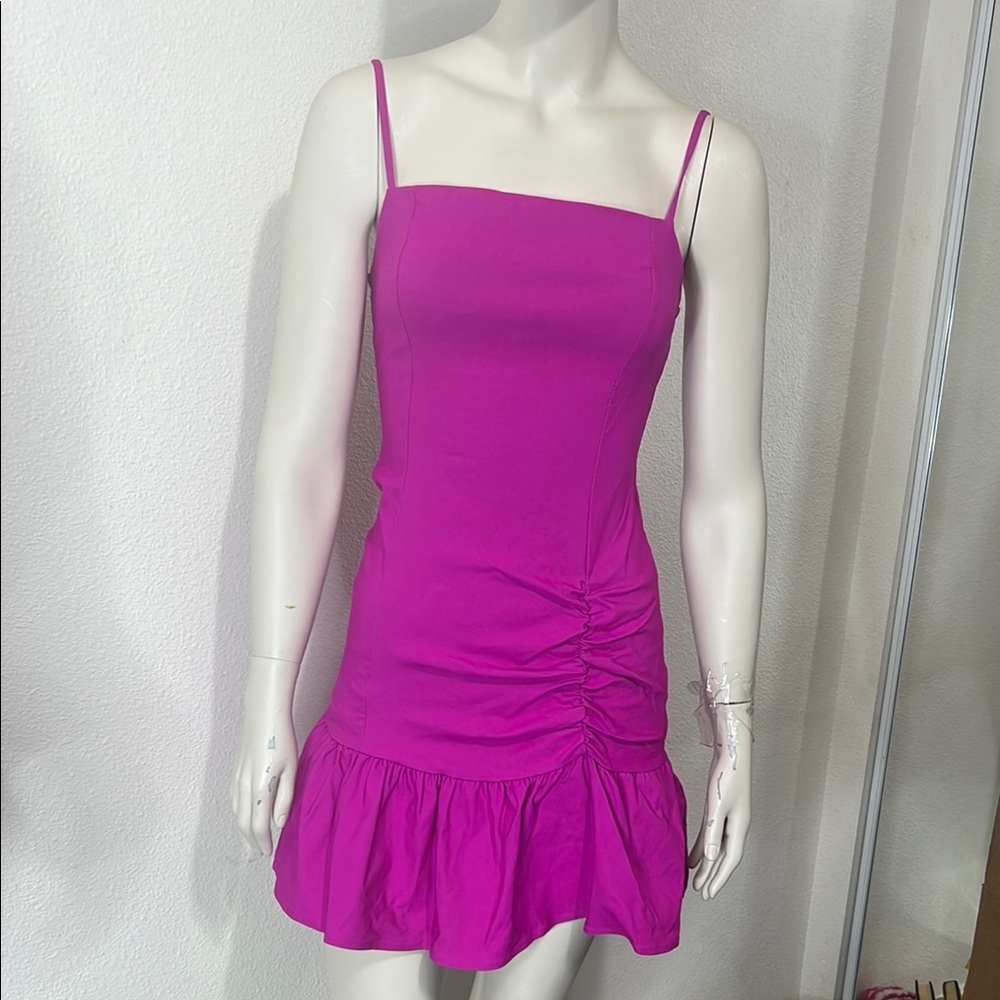 Blue Blush Hot Pink Dress